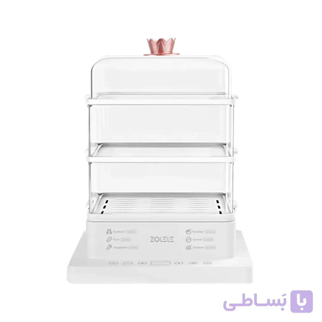 بخارپز برقی سه لایه زوله له شیائومی مدل ZM100 — تصویر 1