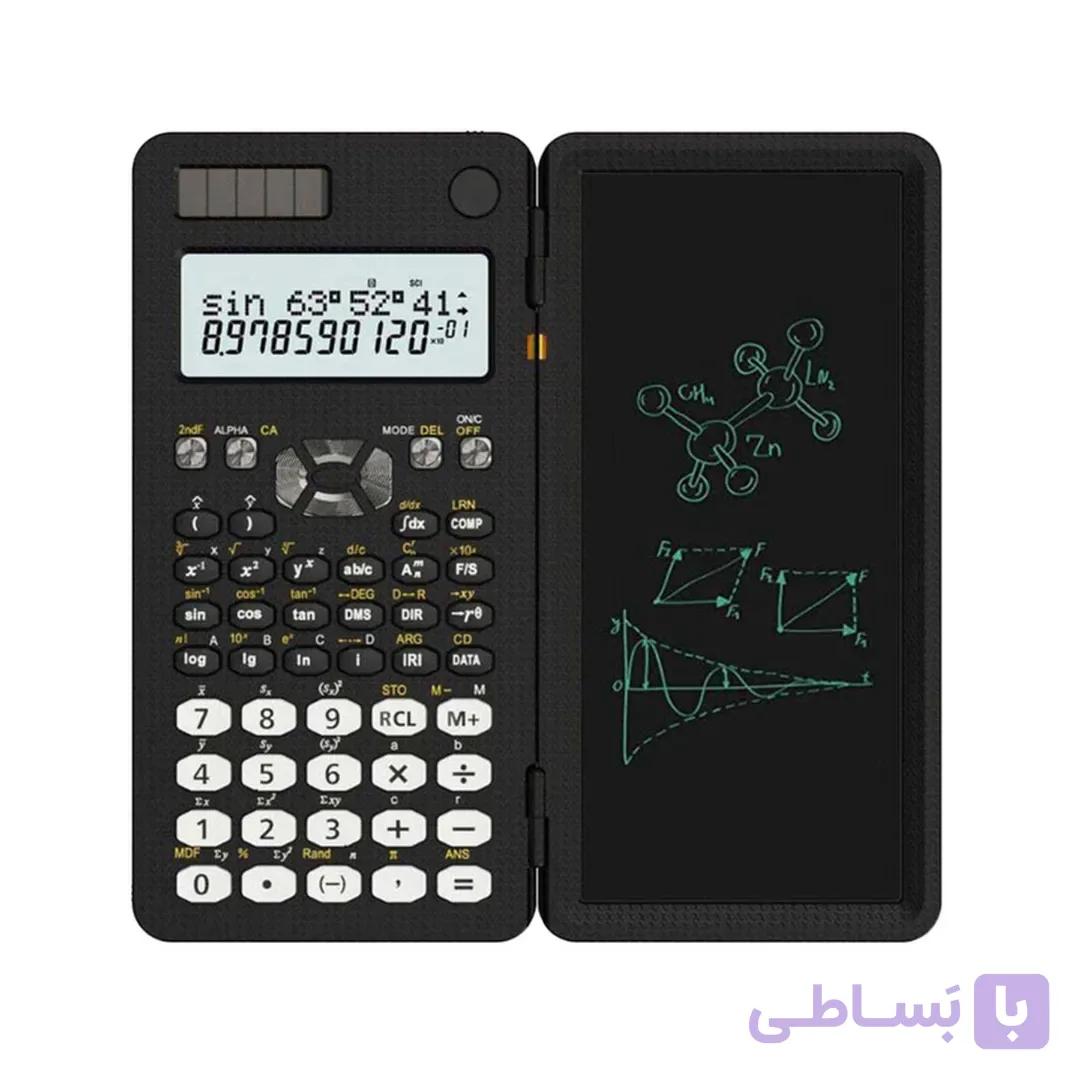 ماشین حساب مهندسی و پد یادداشت گرین لاین مدل Scientific — تصویر 1