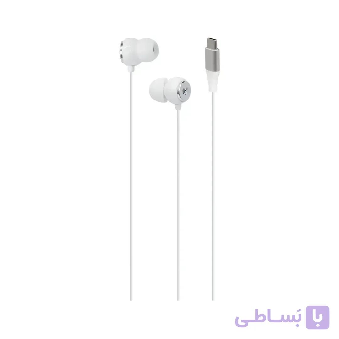 هندزفری سیمی تایپ C گرین لاین مدل Stereo Earphones — تصویر 1
