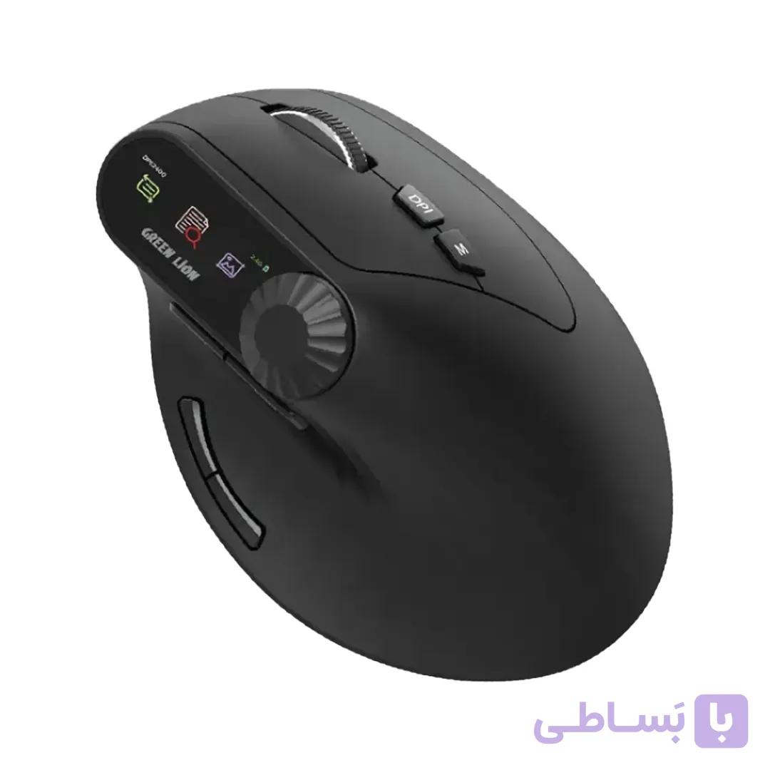 ماوس بی سیم عمودی گرین لاین مدل Smart OLED — تصویر 1