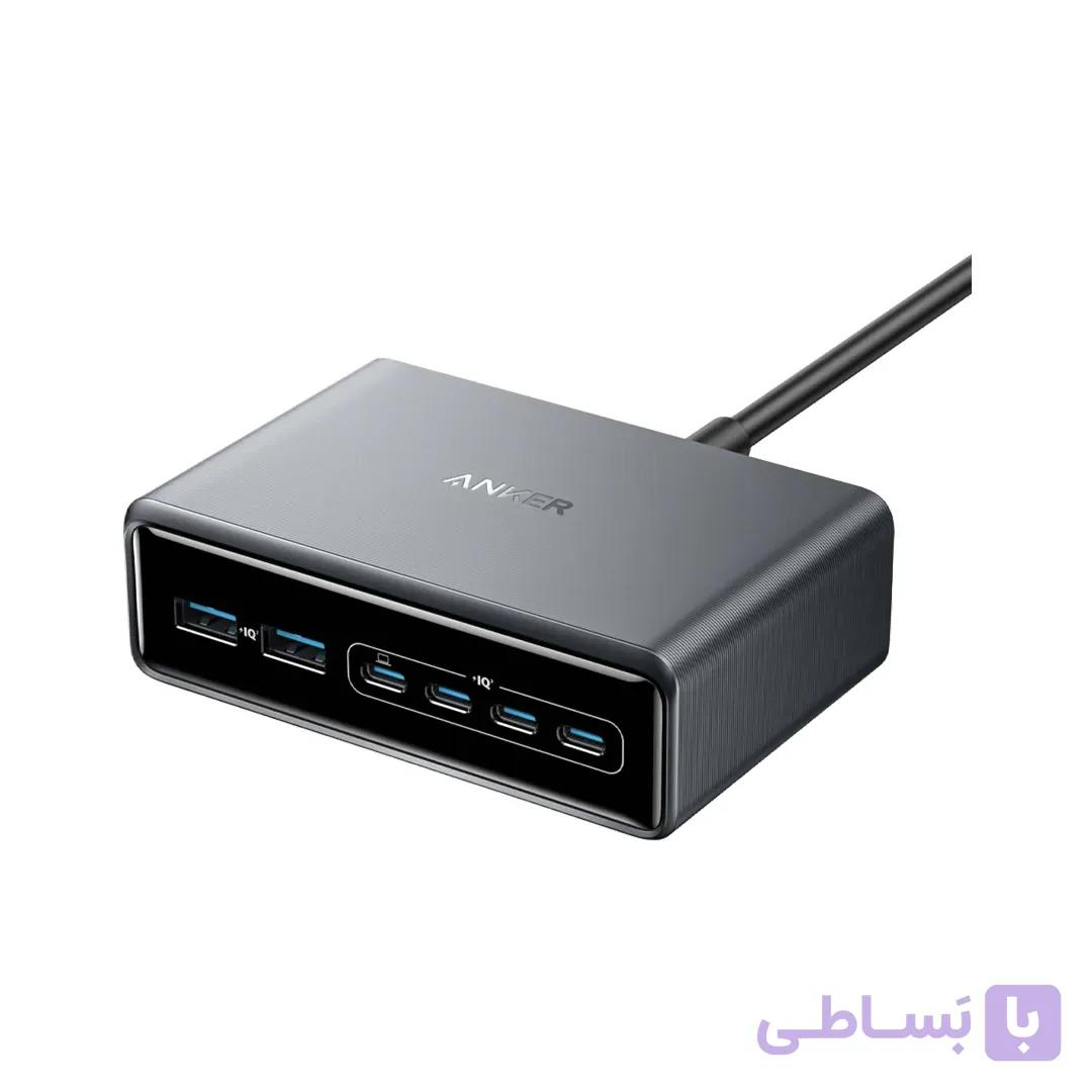 شارژر رومیزی 6 پورت 200 وات انکر مدل A2683 — تصویر 1
