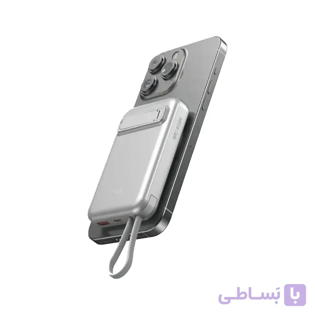 پاوربانک مگ سیف 10000 میلی آمپر گرین لاین مدل DXB MagSafe — تصویر 1