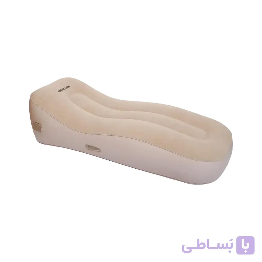 مبل و تشک بادی گرین لاین مدل Air Mattress Sofa با پمپ شارژ — تصویر 1