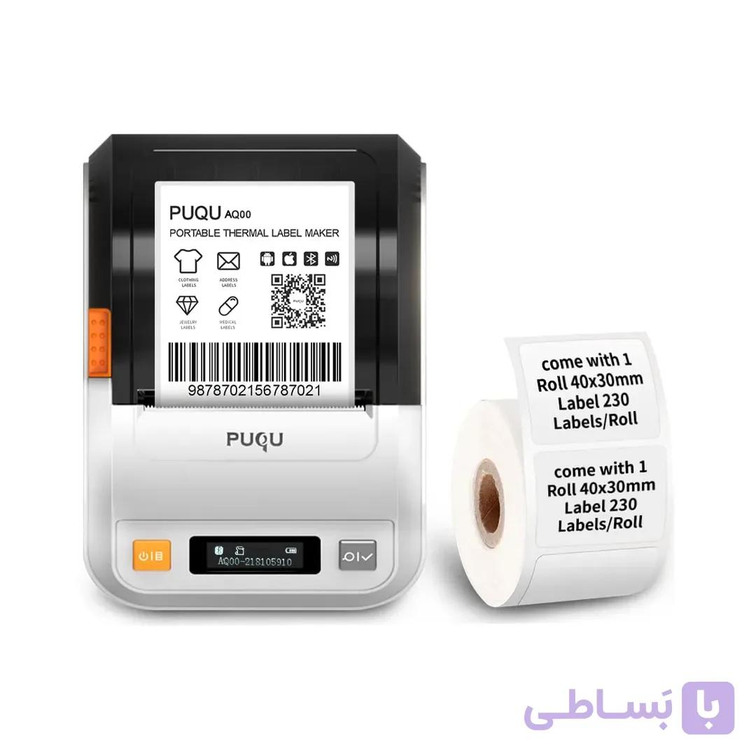 پرینتر حرارتی و لیبل زن قابل حمل PUQU مدل AQ00 — تصویر 1
