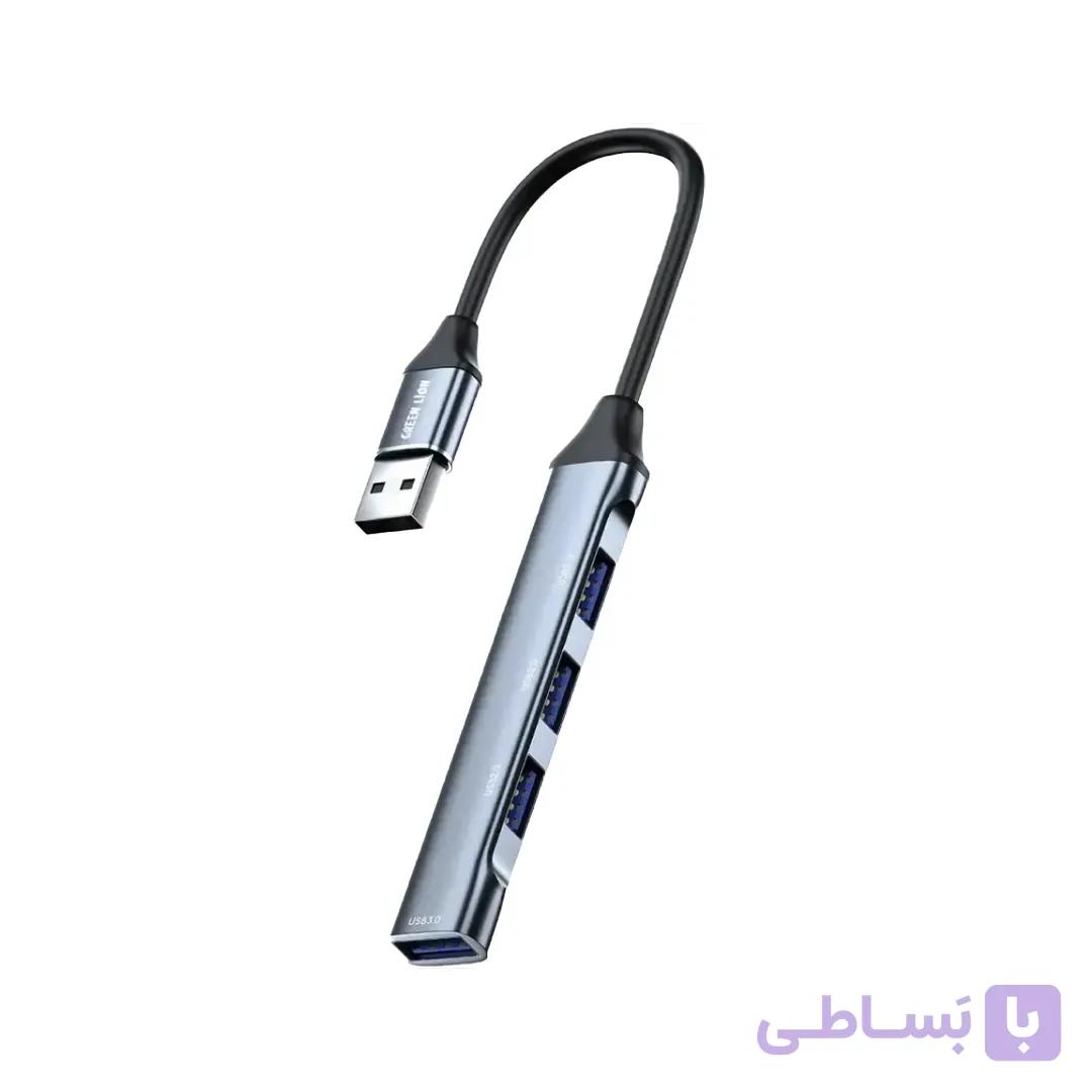 هاب 4 پورت USB-A گرین لاین مدل Docking Station Adapter — تصویر 1