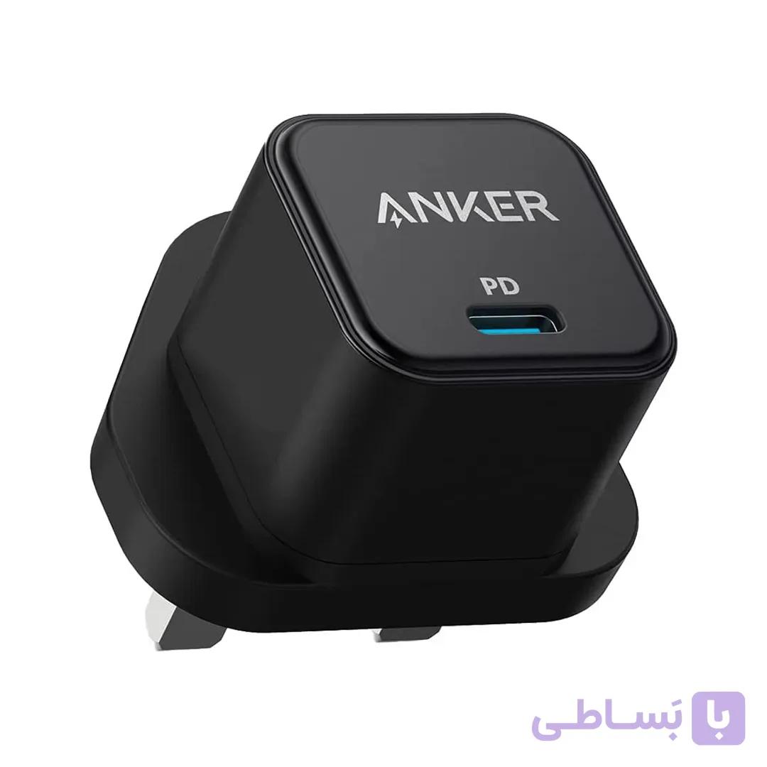 آداپتور شارژر دیواری 20 وات انکر مدل PowerPort III — تصویر 1