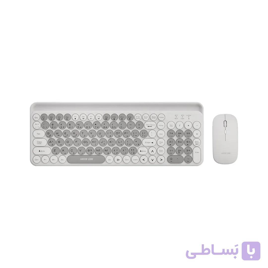 ماوس و کیبورد بی سیم گرین لاین مدل Wireless Duo