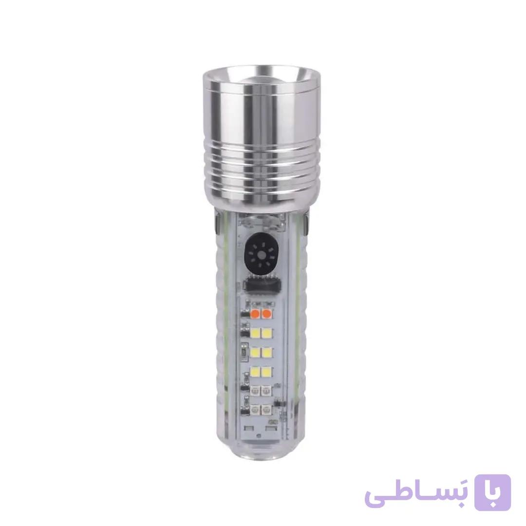 چراغ قوه زوم دار چندکاره اسمال سان مدل ZY-F520A — تصویر 1