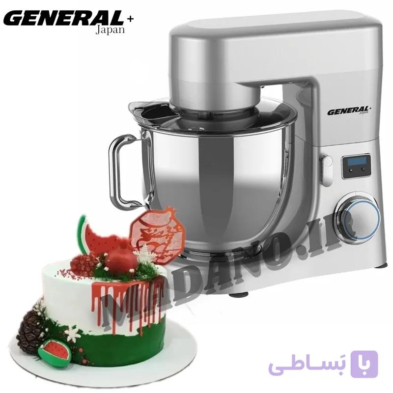 همزن کاسه دار 12 لیتری جنرال ژاپن مدل:98341-GE — تصویر 1