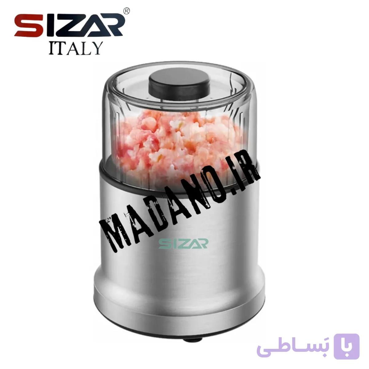 چرخ گوشت و خردکن 1 2 3 سزار ایتالیا SIZAR مدل:SB-1412 — تصویر 1