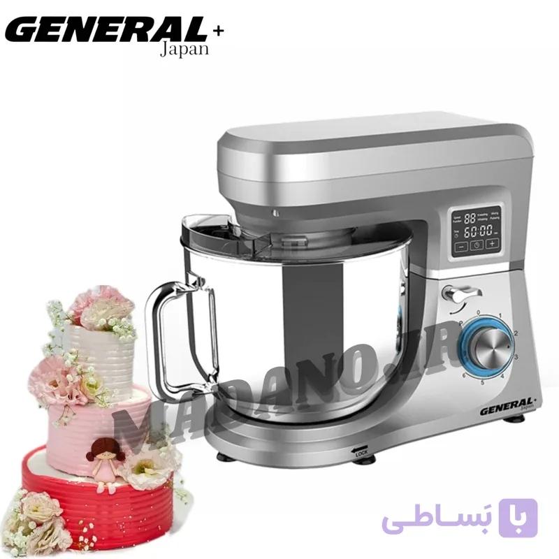همزن کاسه دار حرفه ای 9 لیتری جنرال ژاین مدل:9840-GE — تصویر 1