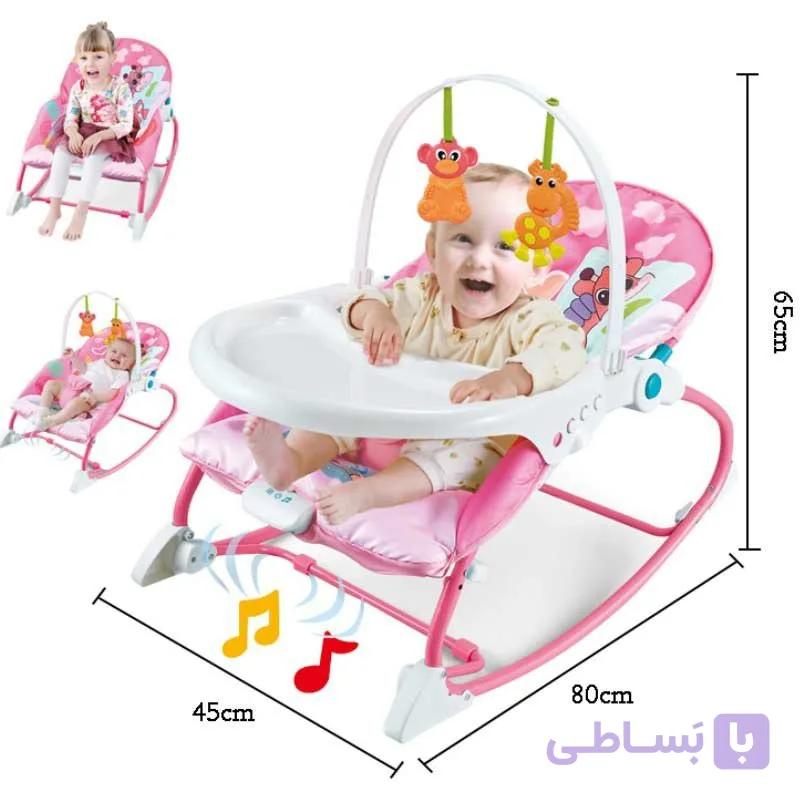 نی نی لای لای دو کاره Kehongsheng صورتی کد8169 — تصویر 1