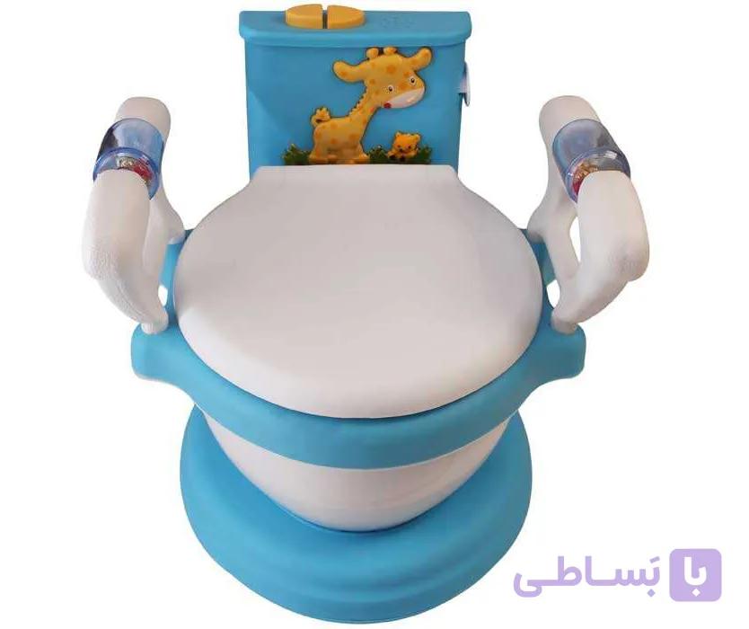 توالت فرنگی آموزشی موزیکال کودک سامیا تویز زرد — تصویر 1
