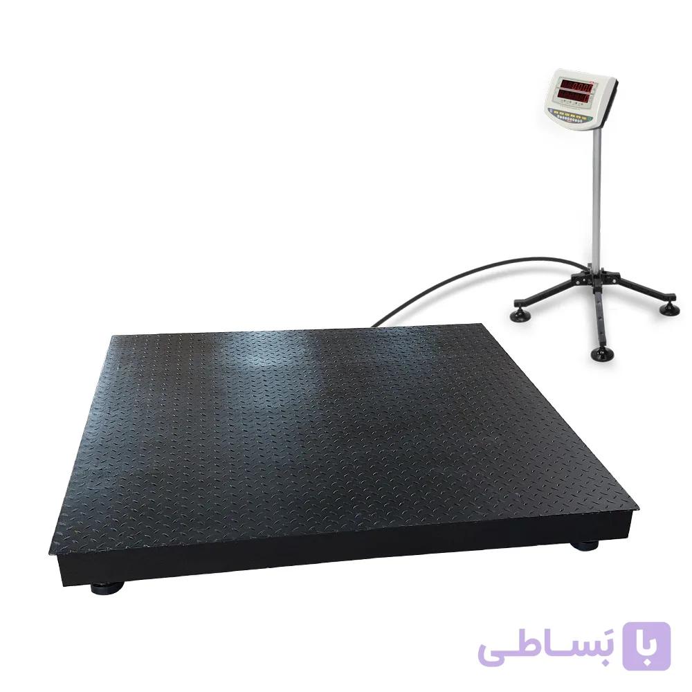 باسکول محک چهار لودسل ۱ تن (سینی ۱۵۰×۱۵۰ سانتیمتر)