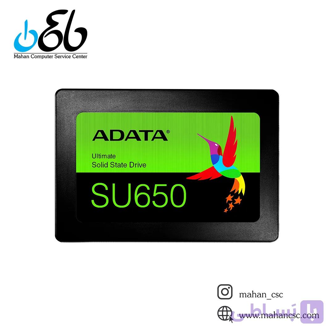 حافظه اس اس دی 120 گیگابایت ای دیتا ( استوک ) مدل ADATA SU650 120GB — تصویر 1
