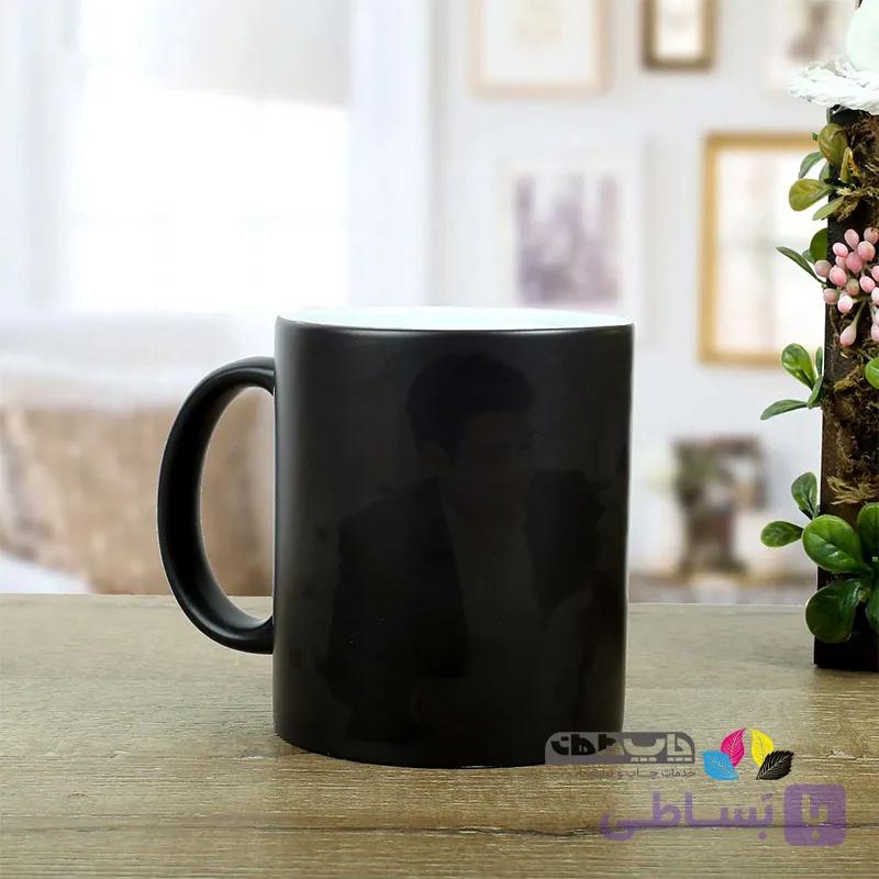 چاپ روی لیوان ماگ حرارتی (لیوان جادوئی) — تصویر 1