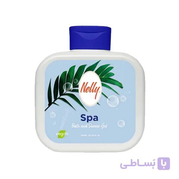 شامپو بدن نلی Nelly مدل Spa حجم 750 میلی لیتر — تصویر 1
