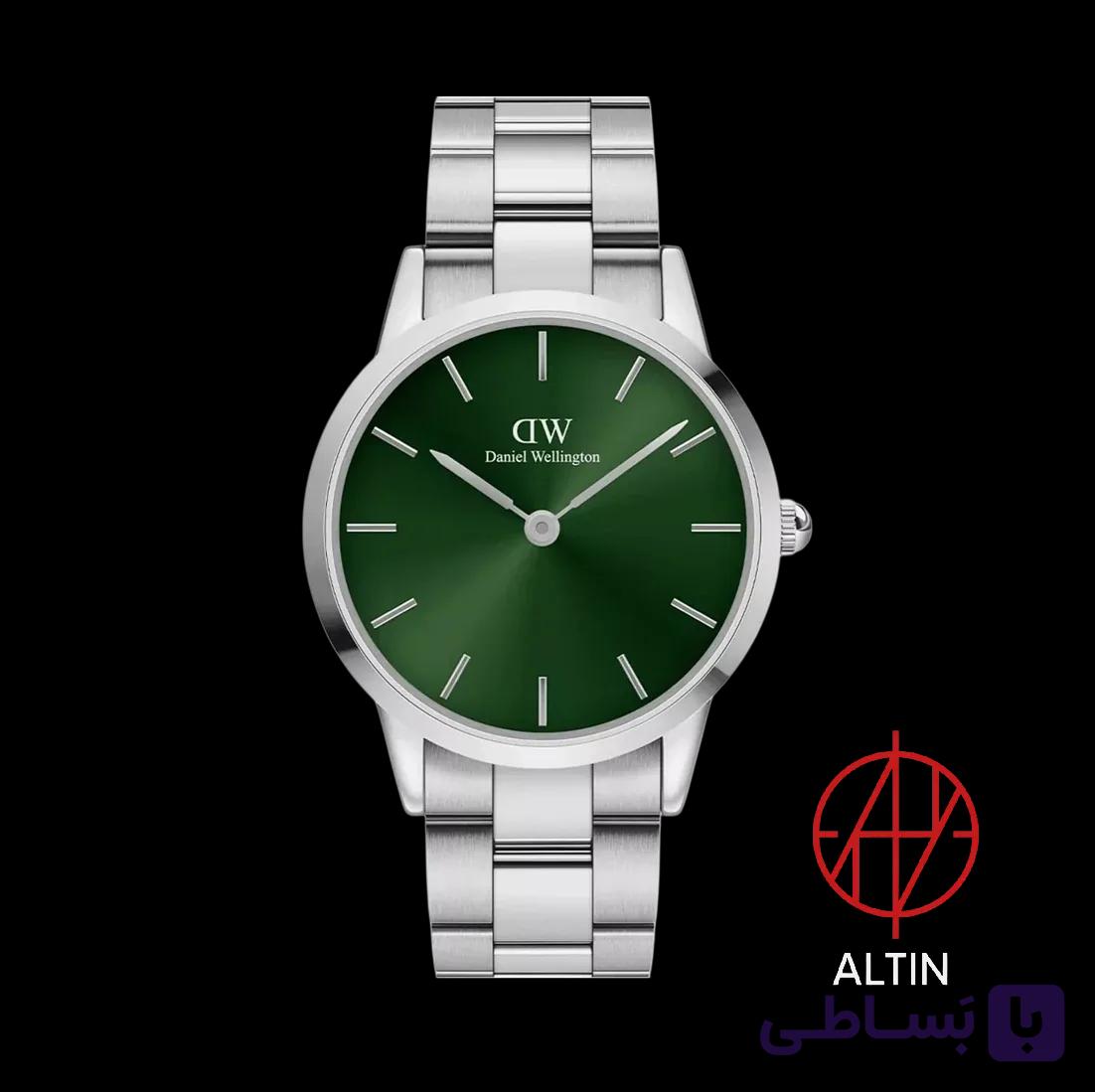 ساعت مچی دنیل ولینگتون Iconic Link Emerald مدل DW00100427 — تصویر 1