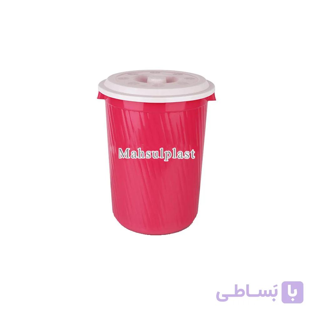 سطل زباله 60 لیتری درب ساده — تصویر 1