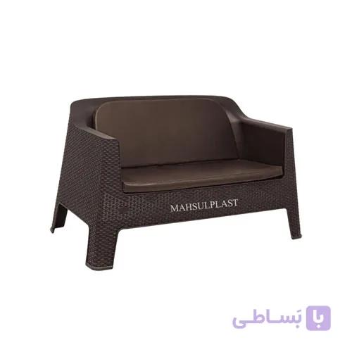 صندلی مبله 2 نفره پلاستیکی کد 892 — تصویر 1