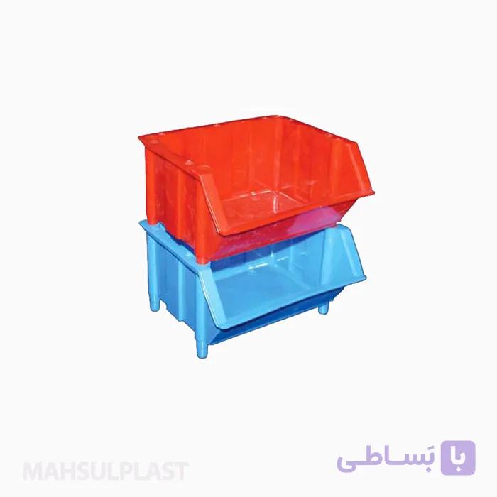 جعبه ابزار پلاستیکی ۵ پایه دار