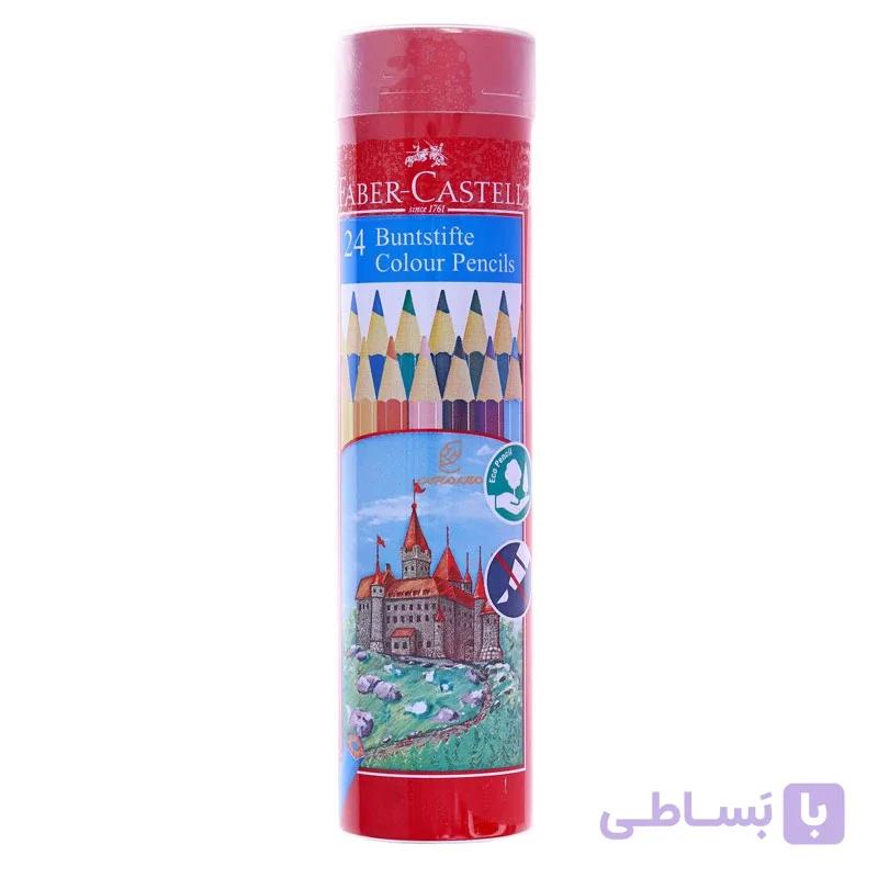 قیمت و خرید مداد رنگی 24 رنگ کلاسیک فابرکاستل FABERCASTELL