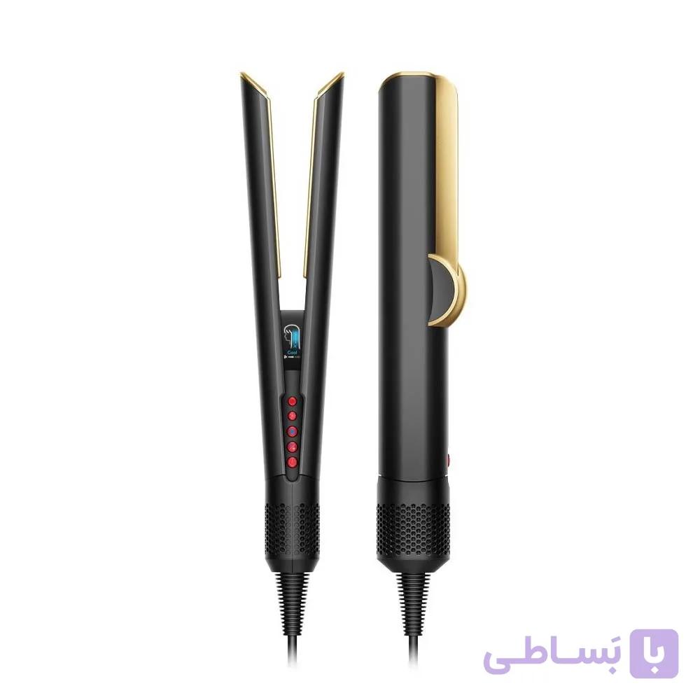 سشوار و صاف کننده مو دایسون مدل Dyson Airstrait Straightener Onyx Black/Gold (مشکی/طلایی) — تصویر 1