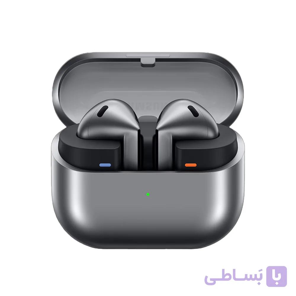 هندزفری بی سیم سامسونگ مدل  Galaxy Buds 3 pro رنگ نقره ای — تصویر 1