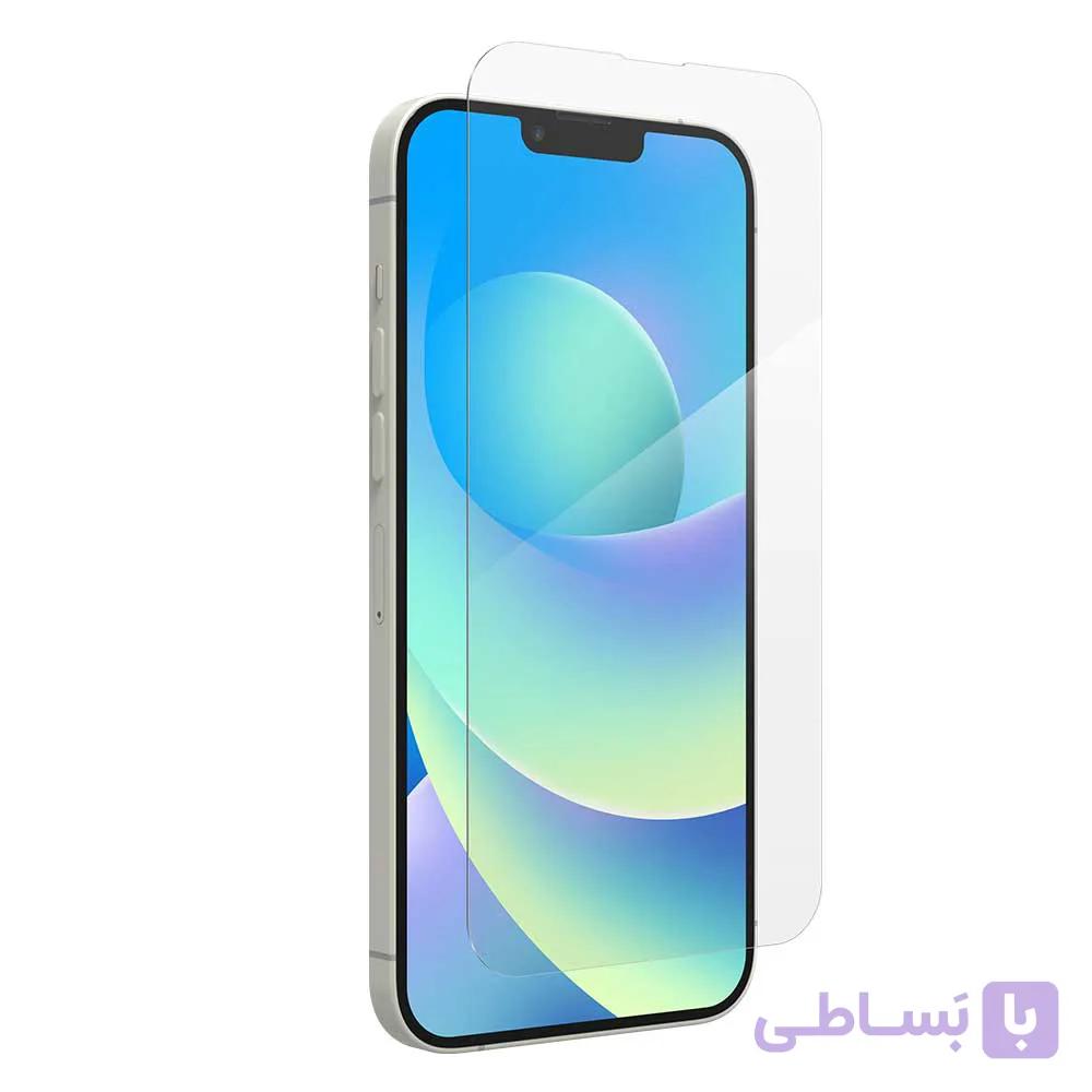 محافظ صفحه نمایش آیفون 14 13 برند زَگ مدل ZAGG Glass Plus Edge IPHONE 13 14 — تصویر 1