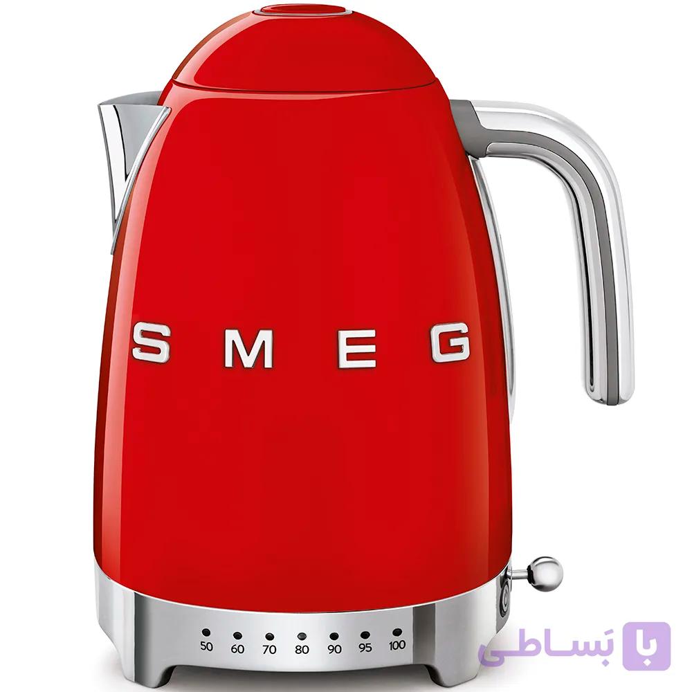کتری برقی درجه دار اسمگ رنگ قرمز مدل Smeg KLF04 — تصویر 1