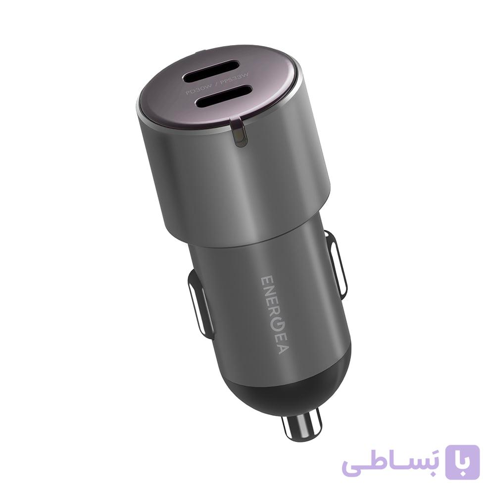 شارژر فندکی انرژیا Energea Alu Drive D60 — تصویر 1