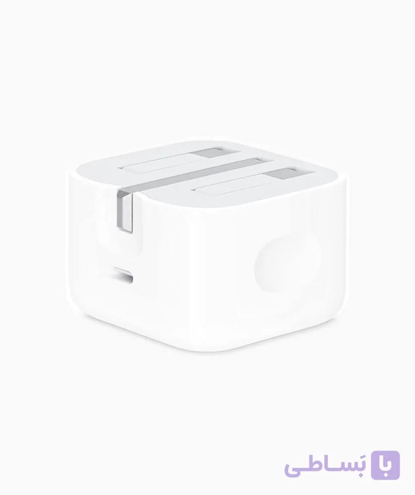 آداپتور شارژر USB-C اپل با توان ۲۰ وات – اورجینال همراه با گارانتی ۶ ماهه