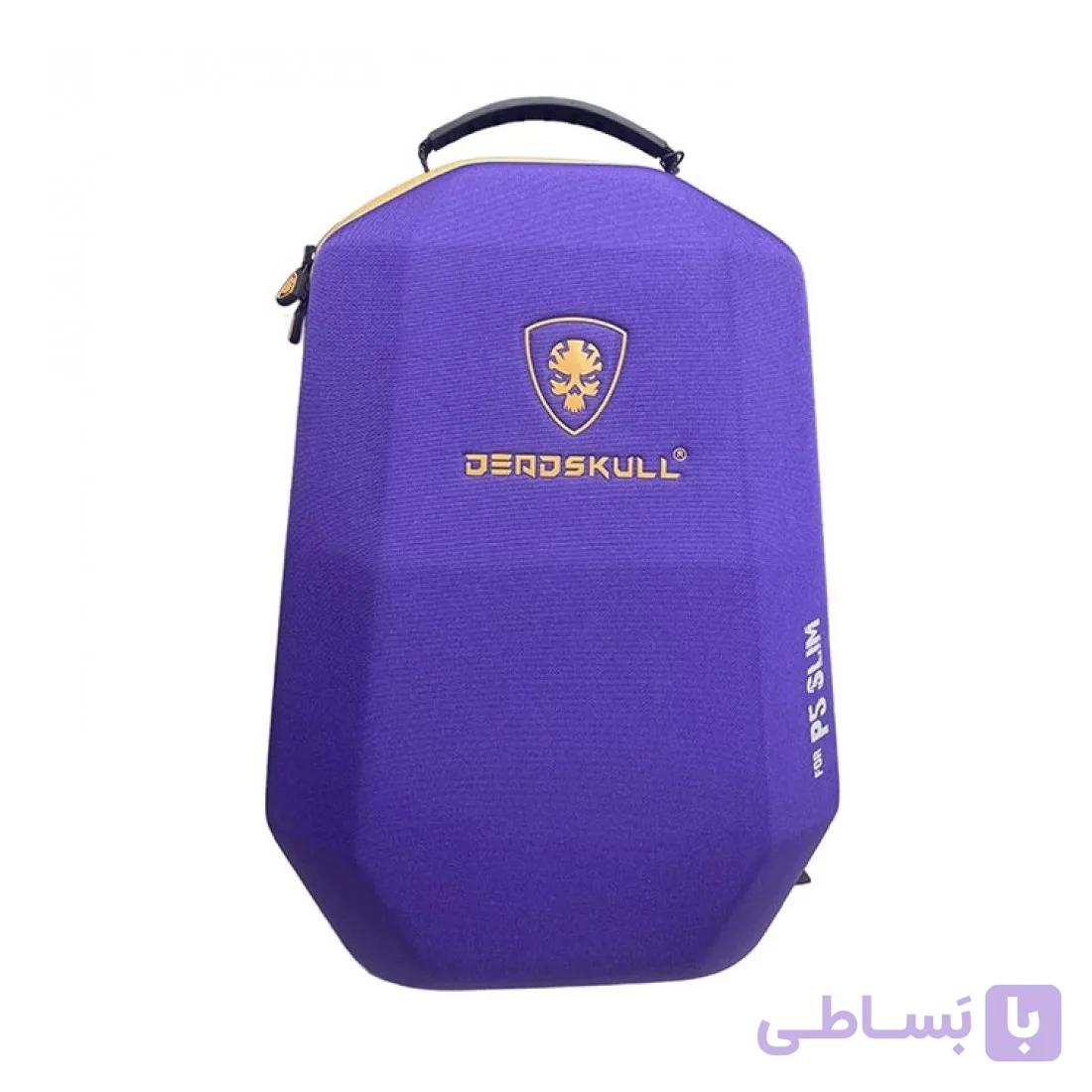 کوله پشتی ضد ضربه DeadSkull برای PS5 Slim – بنفش