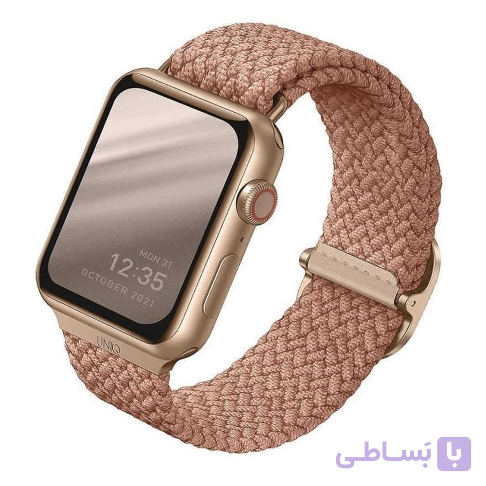 بند بافت اپل واچ یونیک صورتی سایز 40 UNIQ-40MM-ASPPNK — تصویر 1