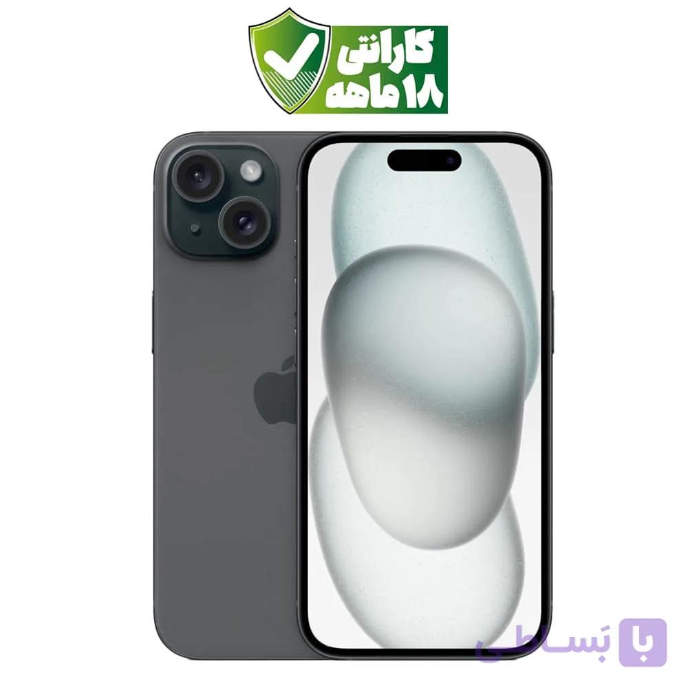 گوشی موبایل اپل iPhone 16 رنگ مشکی (black) حافظه 512 گیگ نات اکتیو CH/A با ۱۸ ماه گارانتی شرکتی — تصویر 1