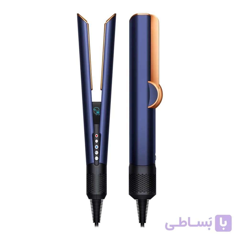 سشوار و صاف کننده مو دایسون مدل Dyson Airstrait HT01-Prussian Blue/Rich Copper (سورمه‌ای/مسی) — تصویر 1