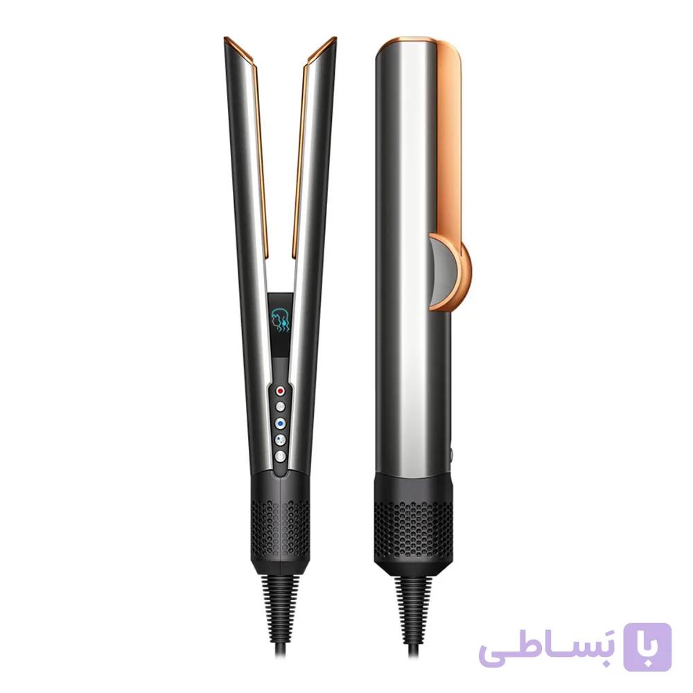 سشوار و صاف کننده مو دایسون مدل Dyson Airstrait HT01-Nickel/Copper (نقره‌ای/مسی)