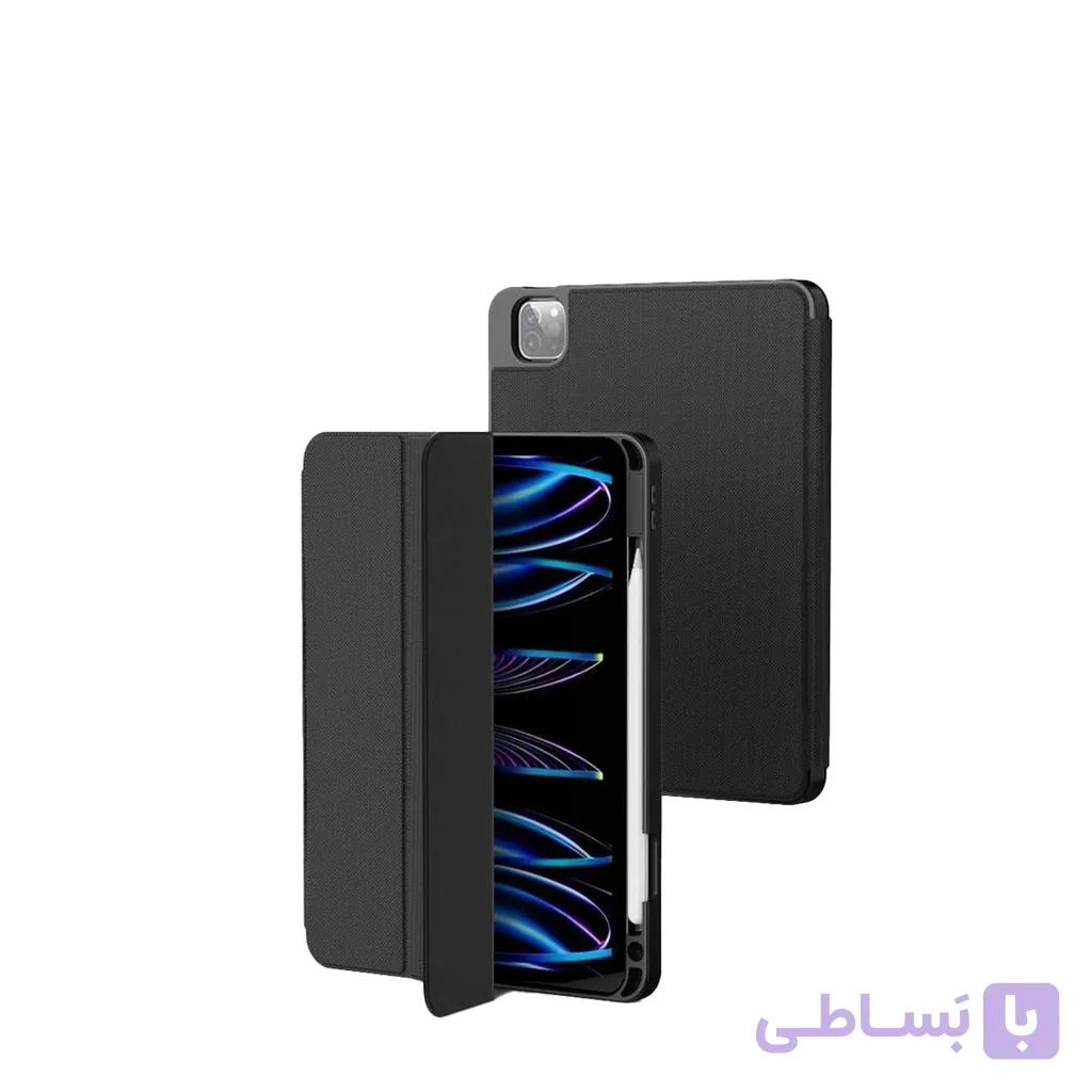 کاور گرین مدل Hogo Premium برای آیپد پرو 11 اینچ ۲۰۲۲ و ایر m1 رنگ مشکی — تصویر 1