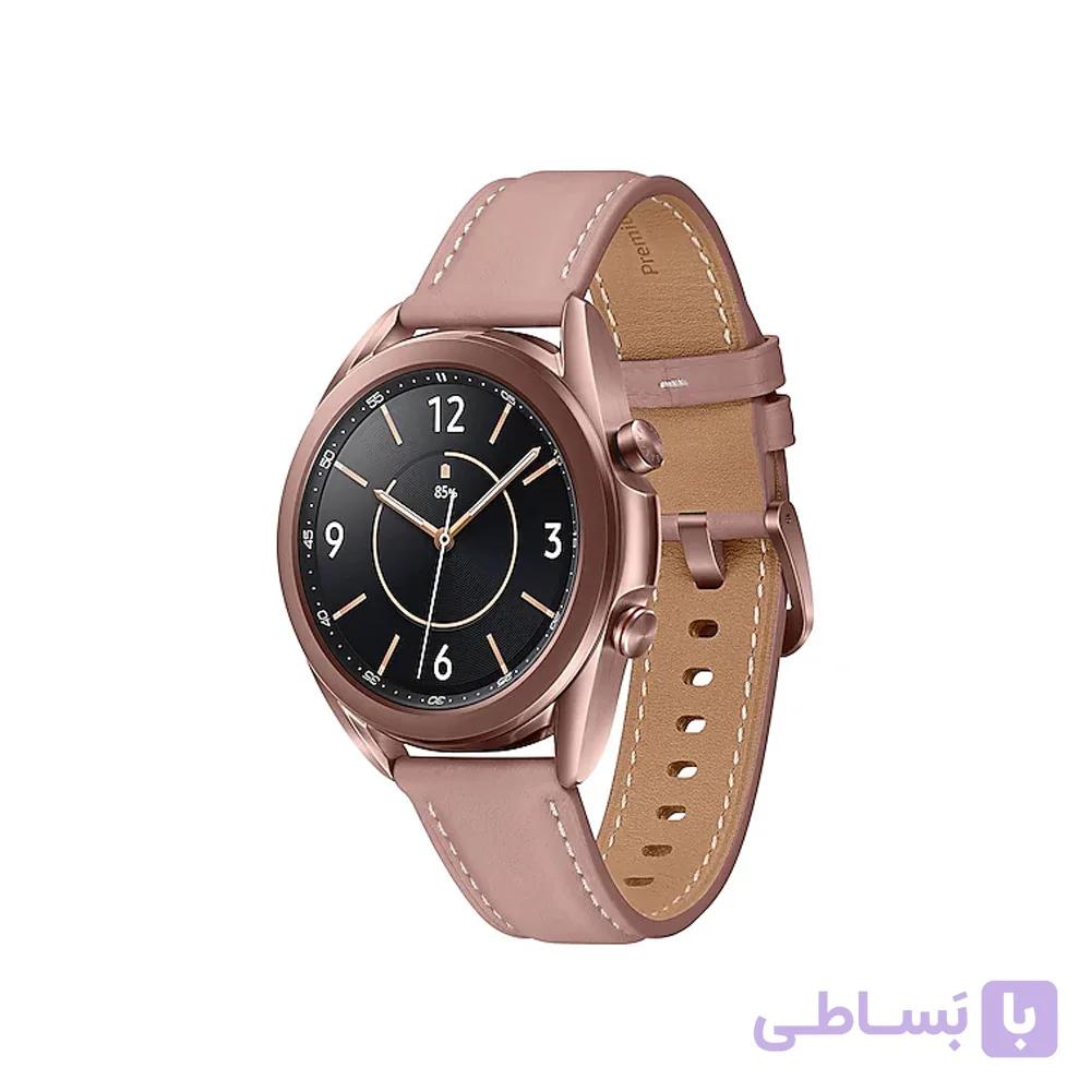 ساعت هوشمند سامسونگ مدل Galaxy Watch3 SM-R850 41mm رنگ برنز — تصویر 1
