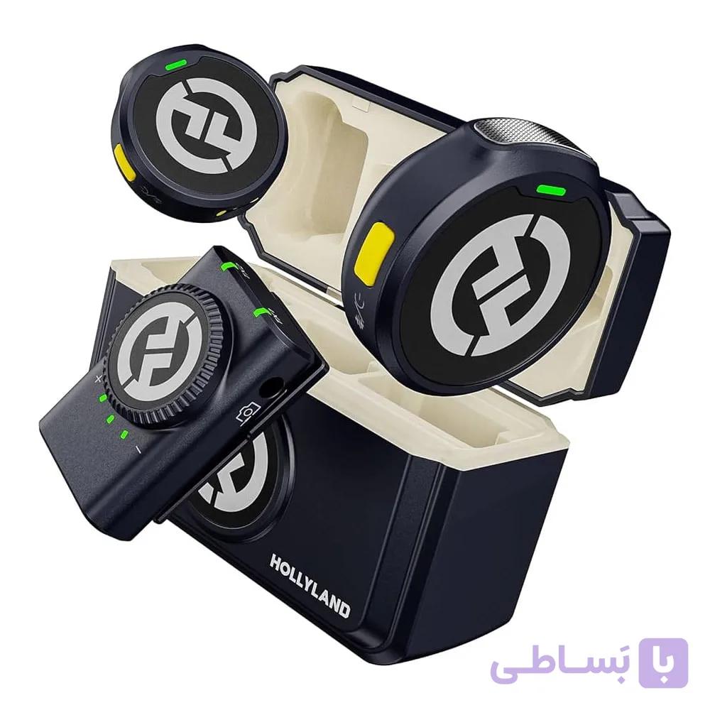 میکروفون بیسیم دو کاربر هالی لند  Hollyland LARK M2 Combo — تصویر 1
