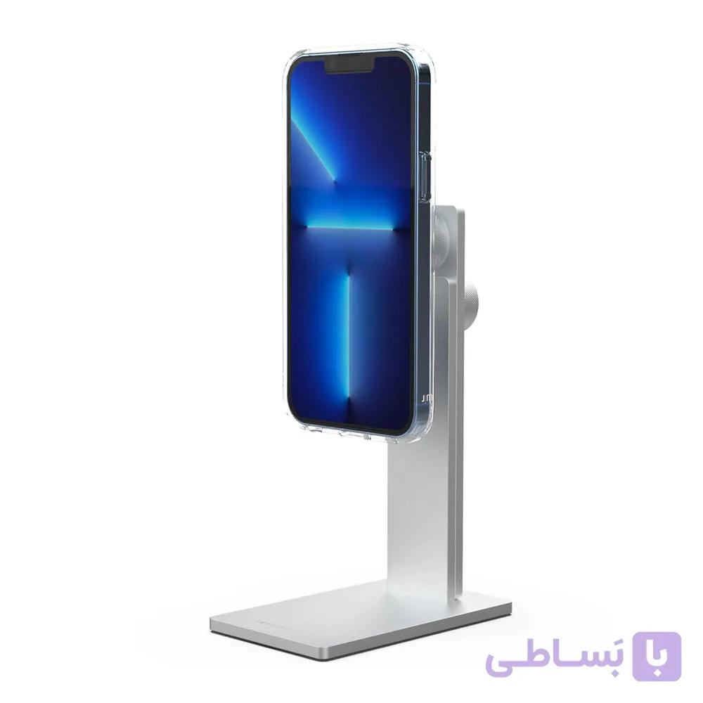 پایه نگهدارنده جاست موبایل مدل AluDisc™ Pro Smartphone Stand مخصوص آیفون — تصویر 1