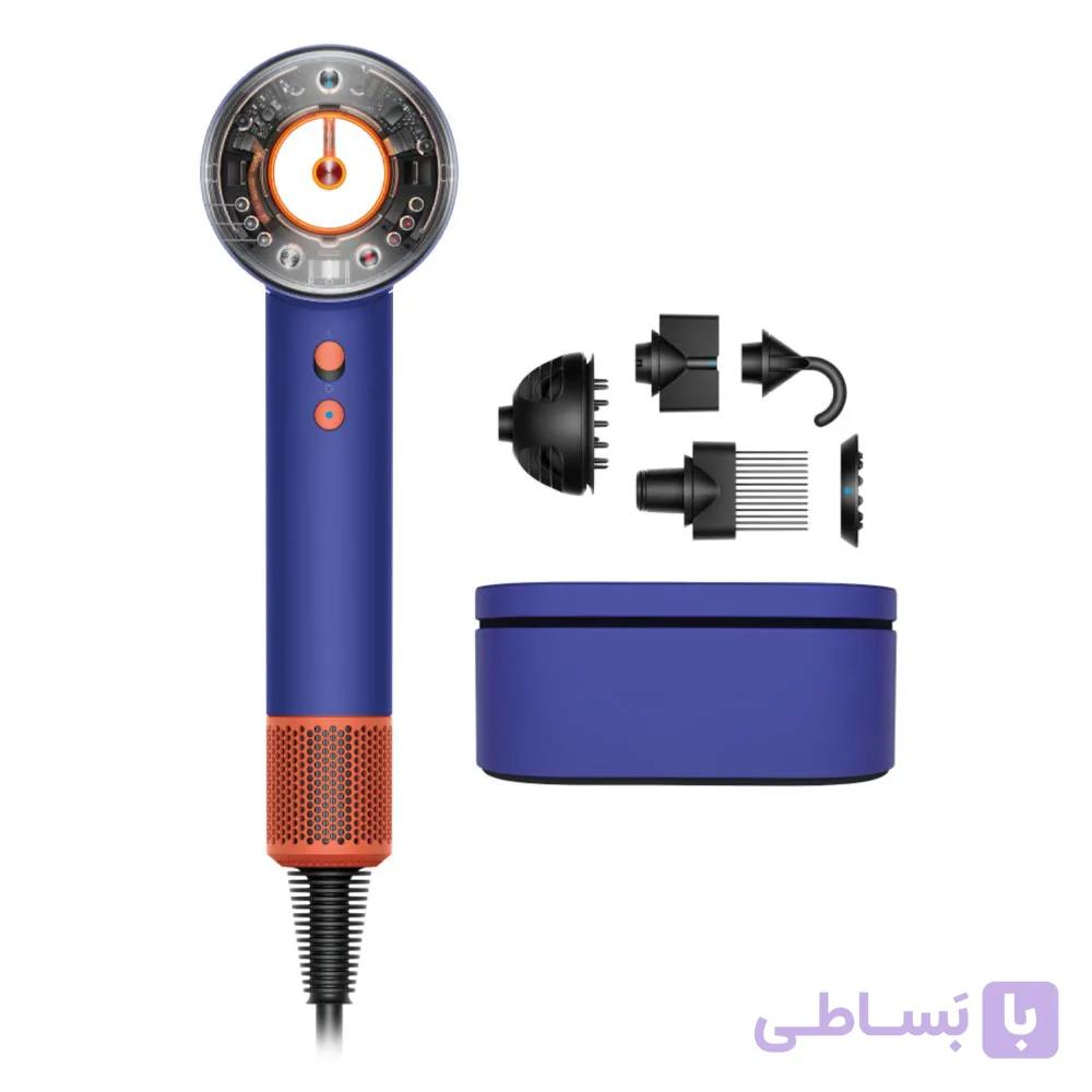 سشوار هوشمند دایسون مدل Dyson Supersonic Nural hair dryer (Vinca blue|Topaz) — تصویر 1