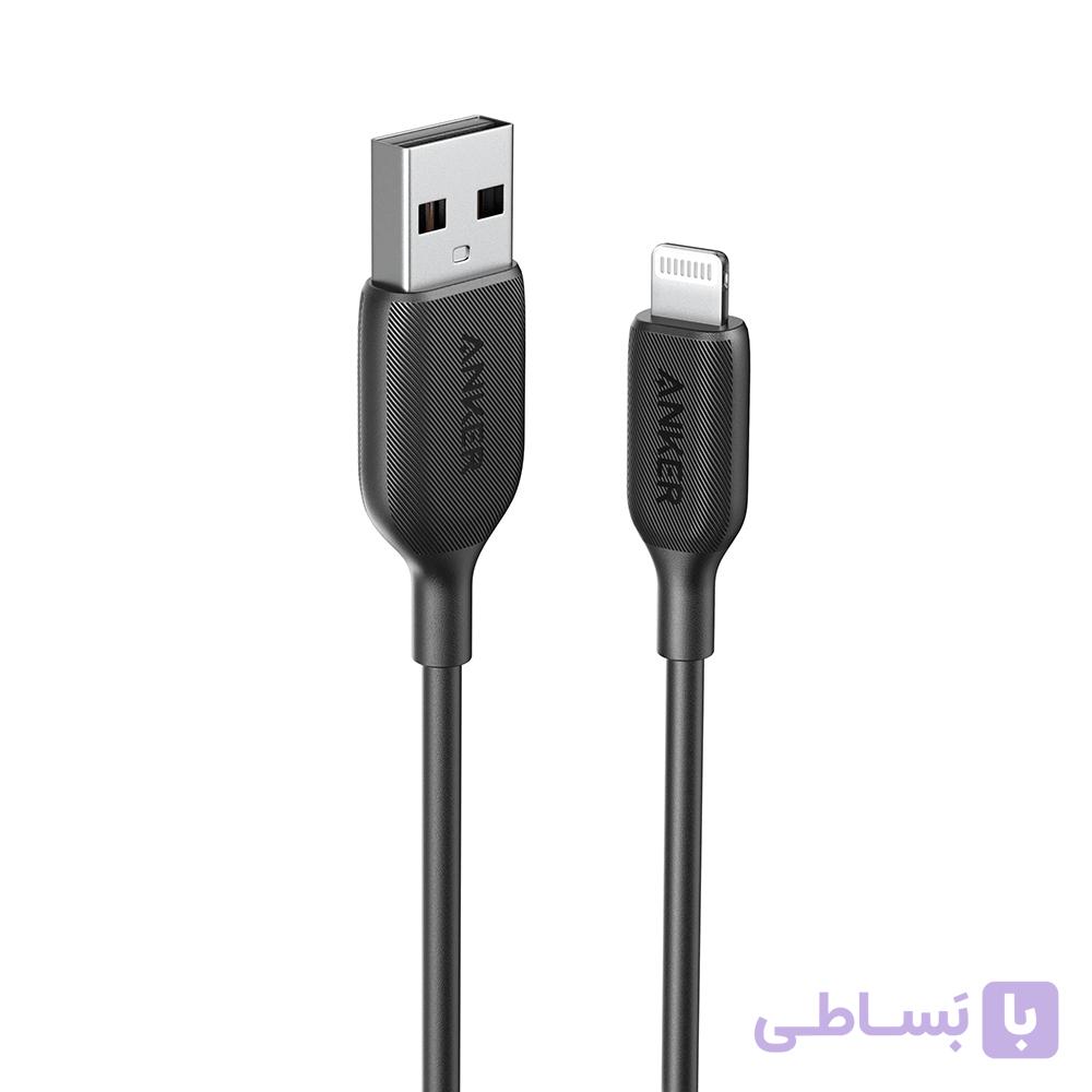 کابل انکر PowerLine+ II Lightning to USB طول ٩٠ سانتی متر | مدل A8452 — تصویر 1