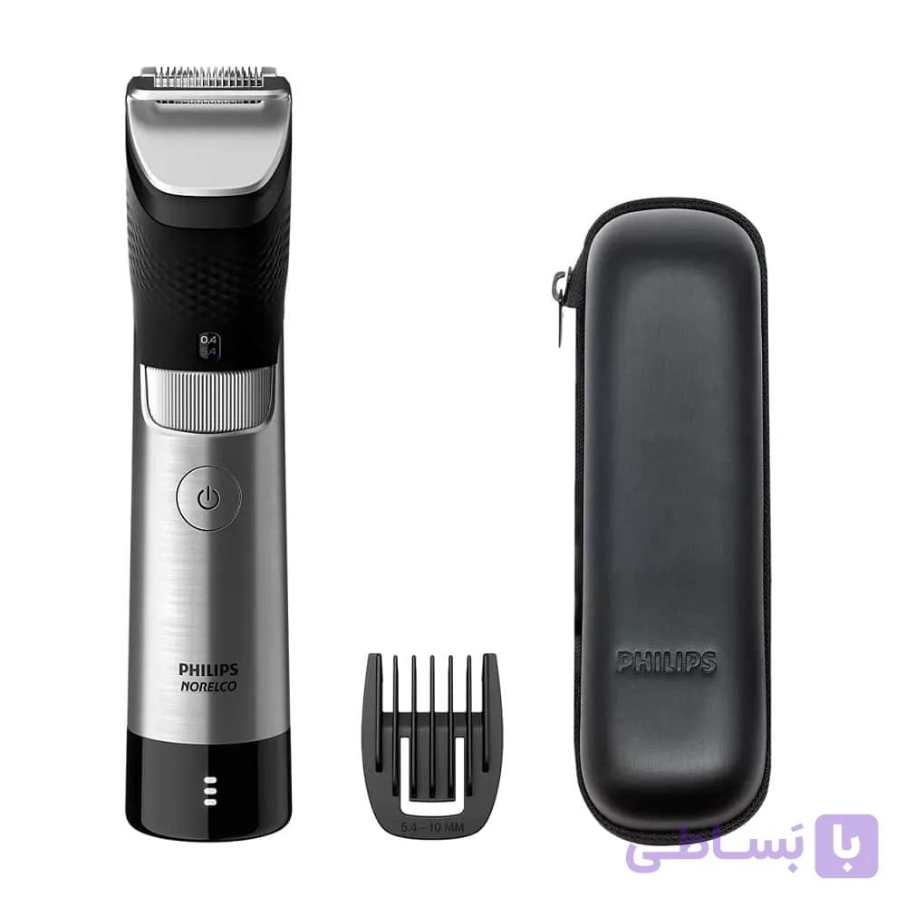 ماشین اصلاح فیلیپس مدل Philips BT9810 رنگ خاکستری — تصویر 1