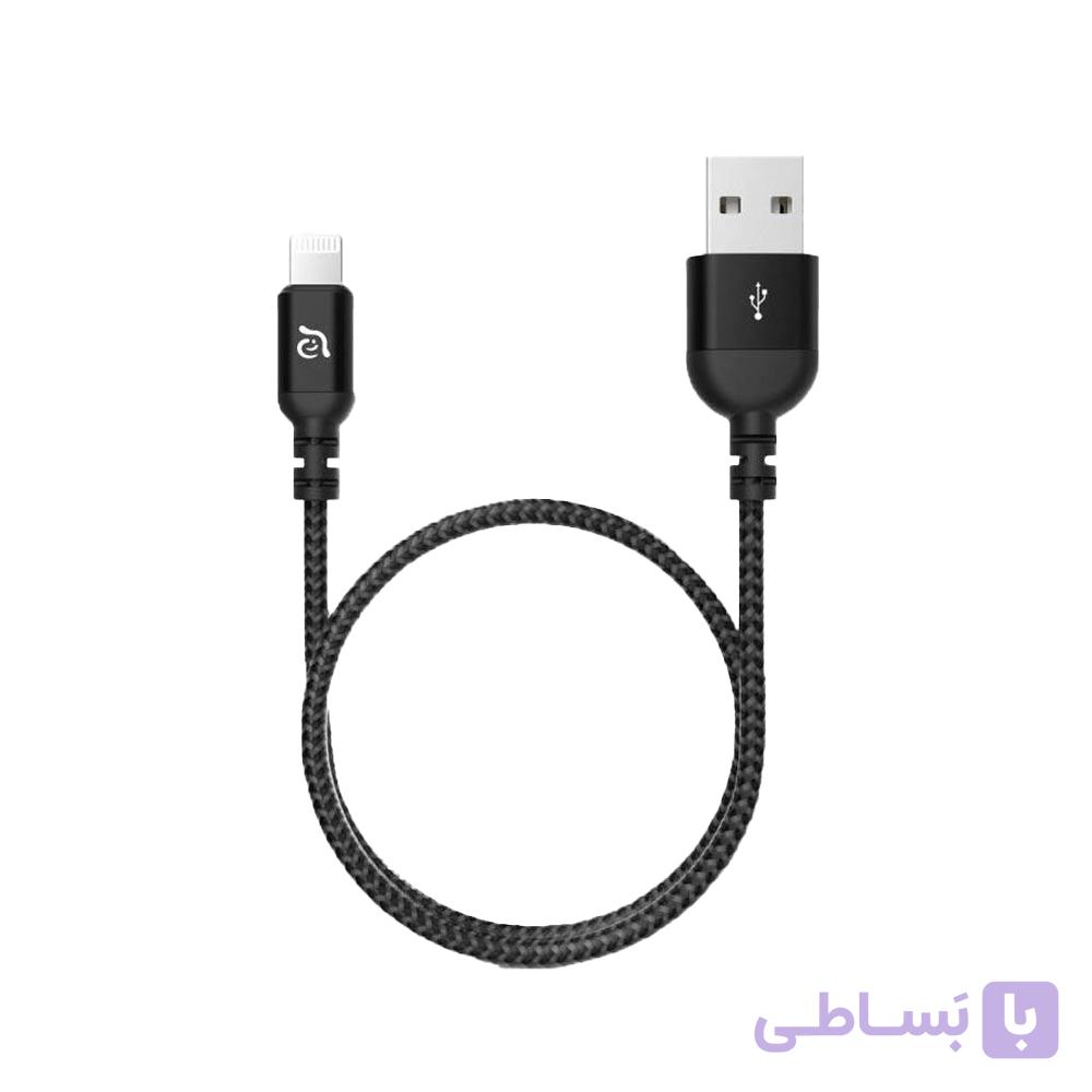 کابل لایتنینگ آدام المنتس مدل Adam Elements PeAK III 120B | رنگ خاکستری — تصویر 1