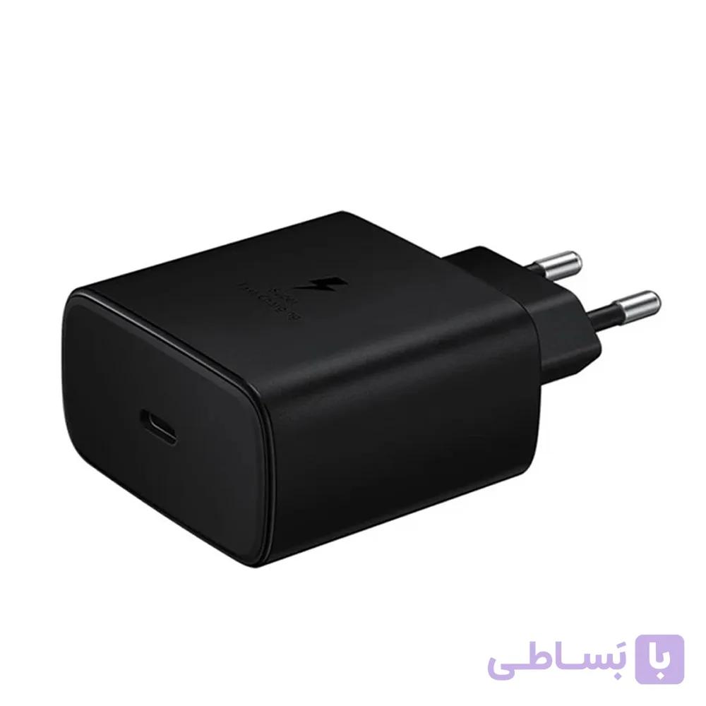 شارژر دیواری سامسونگ 45W سه پین مدل EP-TA845 توان 45 وات — تصویر 1