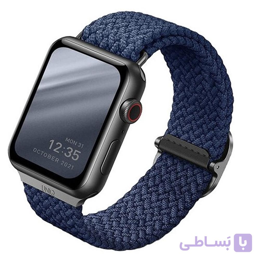 بند بافت اپل واچ یونیک آبی سایز ۴۴ UNIQ-44MM-ASPOBLU — تصویر 1
