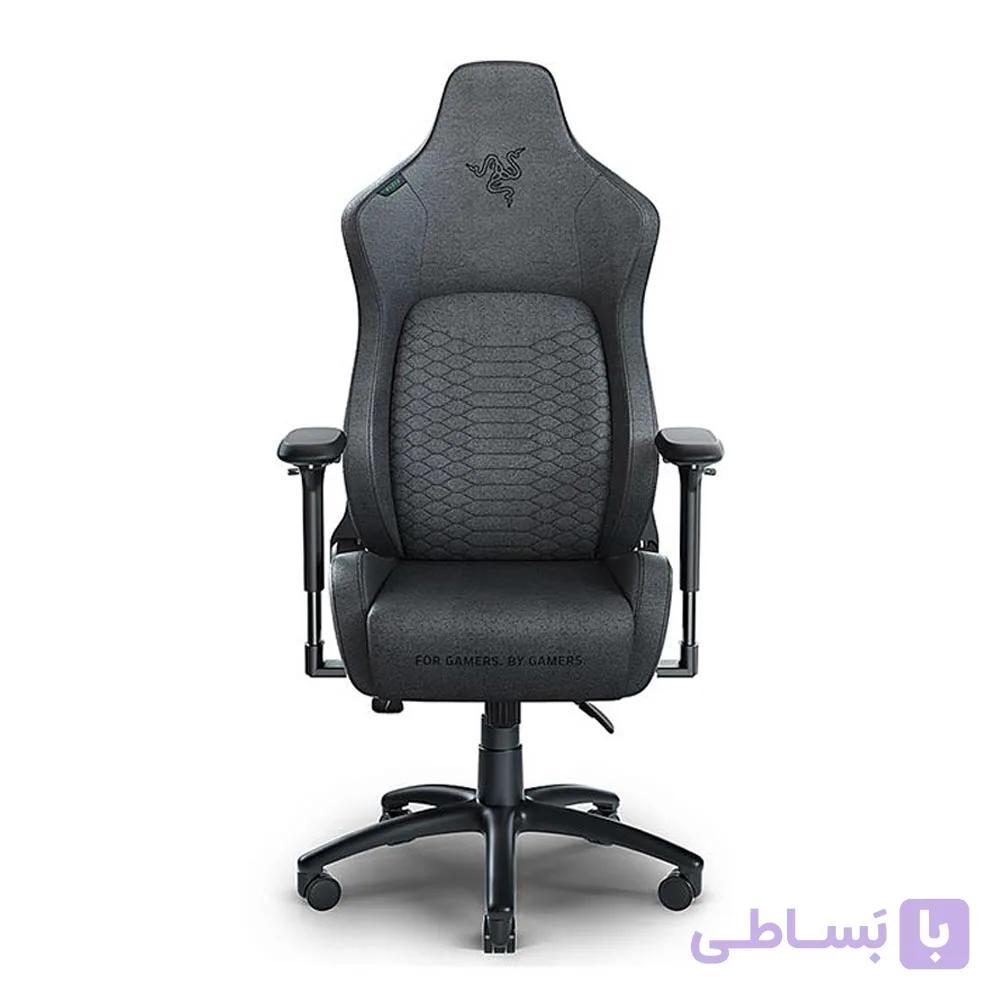 صندلی ریزر مدل ISKUR FABRIC خاکستری تیره پارچه ای سایز XL — تصویر 1