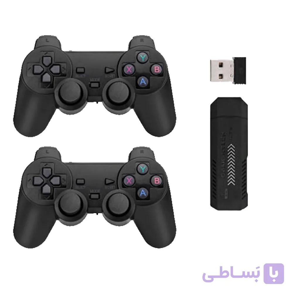 کنسول بازی مدل 2.4G Wireless رنگ مشکی — تصویر 1