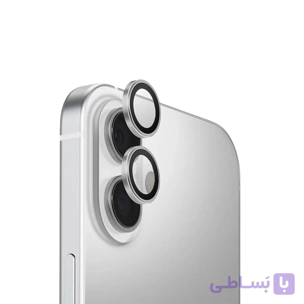 محافظ لنز دوربین یونیک مدل UNIQ Optix Aluguard مناسب آیفون 17 – بنفش — تصویر 1
